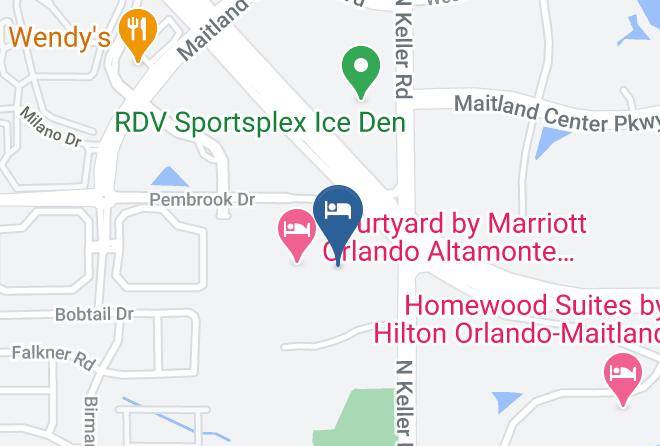 Orange - Extended Stay America Orlando Maitland 1776 Pembrook Drive Maps