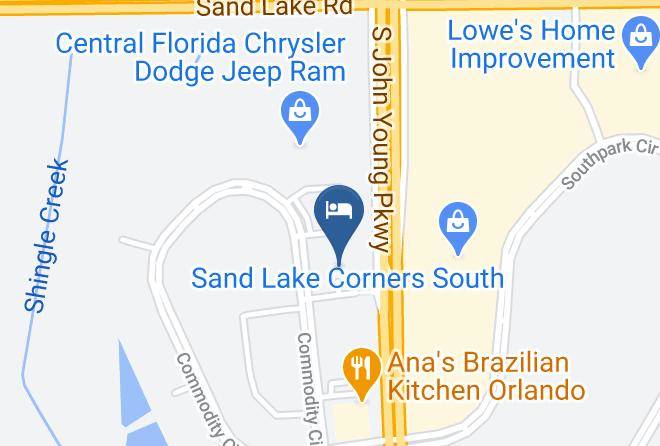 Orange - Extended Stay America Orlando Southpark Equity Row Maps