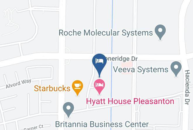 Alameda - Extended Stay America Pleasanton Chabot Dr Maps