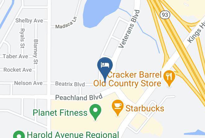 Charlotte - Extended Stay America Port Charlotte I 75 Maps