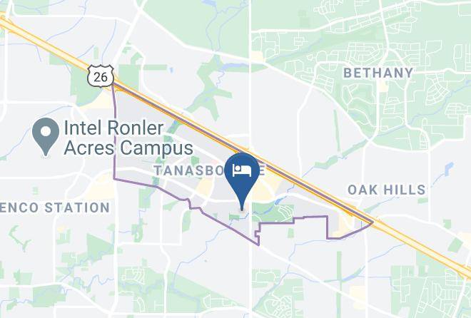Washington - Extended Stay America Portland Beaverton Hillsboro Eider Ct Maps