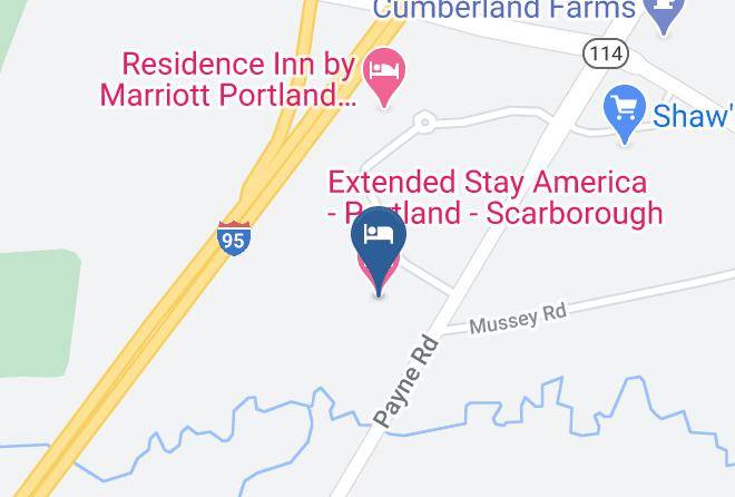 Cumberland - Extended Stay America Portland Scarborough Maps