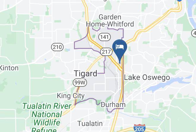 Washington - Extended Stay America Portland Tigard Maps