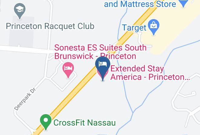 Middlesex - Extended Stay America Princeton South Brunswick Maps
