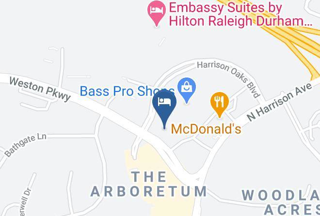 Wake - Extended Stay America Raleigh Cary Harrison Ave Maps