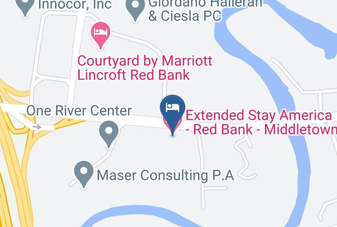 Monmouth - Extended Stay America Red Bank Middletown Maps