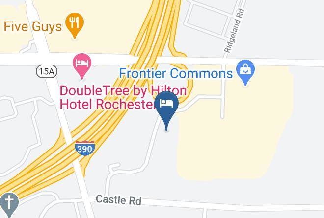 Monroe - Extended Stay America Rochester Henrietta Maps