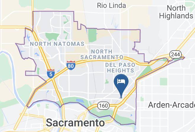 Sacramento - Extended Stay America Sacramento Arden Way Maps