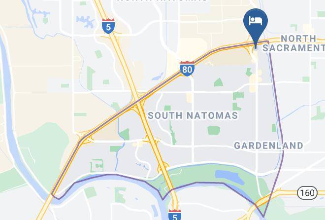 Sacramento - Extended Stay America Sacramento Northgate Maps