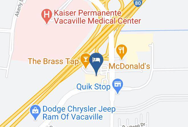 Solano - Extended Stay America Sacramento Vacaville Maps