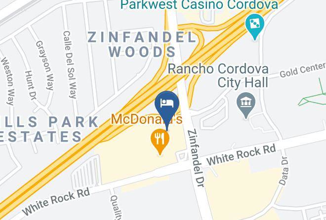 Sacramento - Extended Stay America Sacramento White Rock Rd Maps