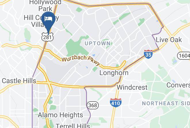 Bexar - Extended Stay America San Antonio Airport Maps