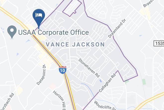 Extended Stay America San Antonio Colonnade Medical Map