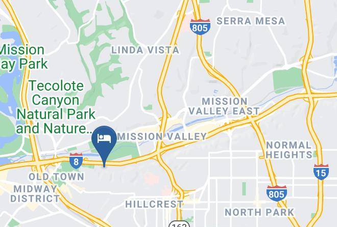 San Diego - Extended Stay America San Diego Circle Maps