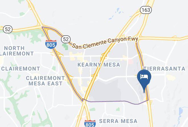 San Diego - Extended Stay America San Diego Mission Valley Stadium Maps