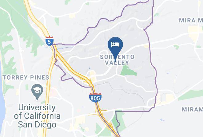 San Diego - Extended Stay America San Diego Sorrento Mesa Maps