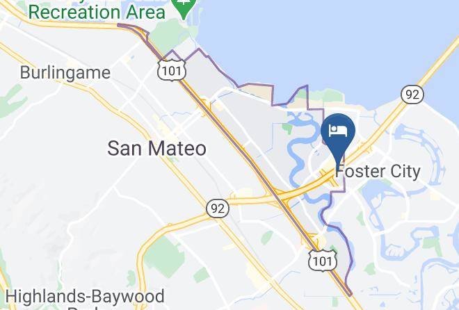San Mateo - Extended Stay America San Francisco San Mateo Sfo Maps