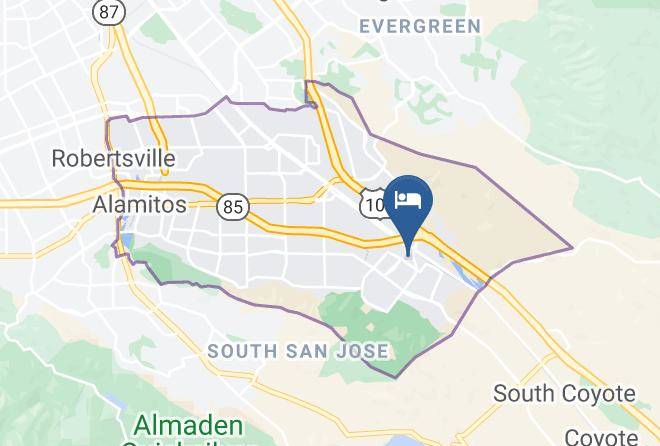 Santa Clara - Extended Stay America San Jose Edenvale North Maps