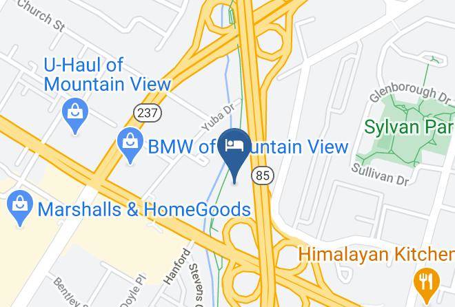 Santa Clara - Extended Stay America San Jose Mountain View Maps