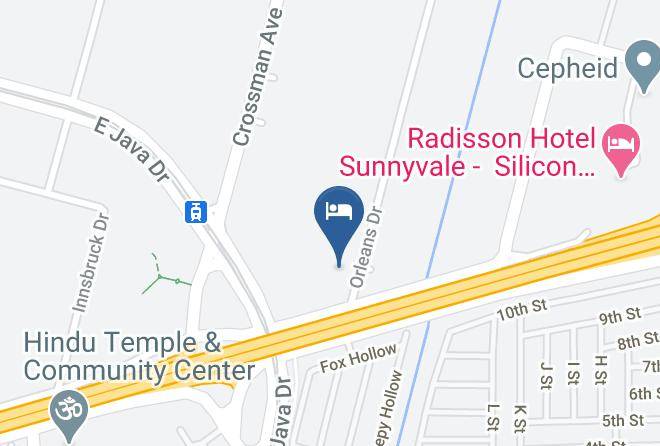 Santa Clara - Extended Stay America San Jose Sunnyvale Maps