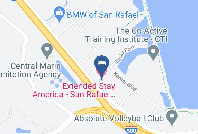 Marin - Extended Stay America San Rafael Francisco Blvd East Maps