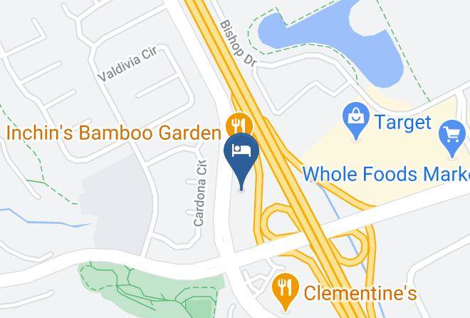 Contrata - Extended Stay America San Ramon Bishop Ranch West Maps