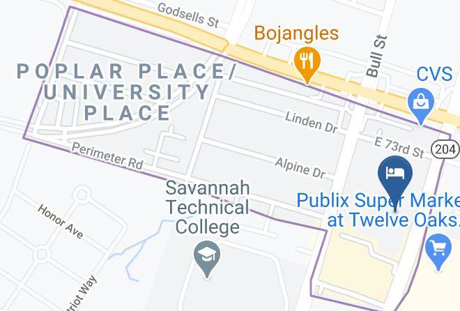 Chatham - Extended Stay America Savannah Midtown Maps