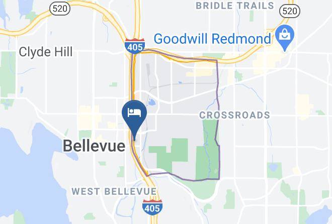King - Extended Stay America Seattle Bellevue Downtown Maps