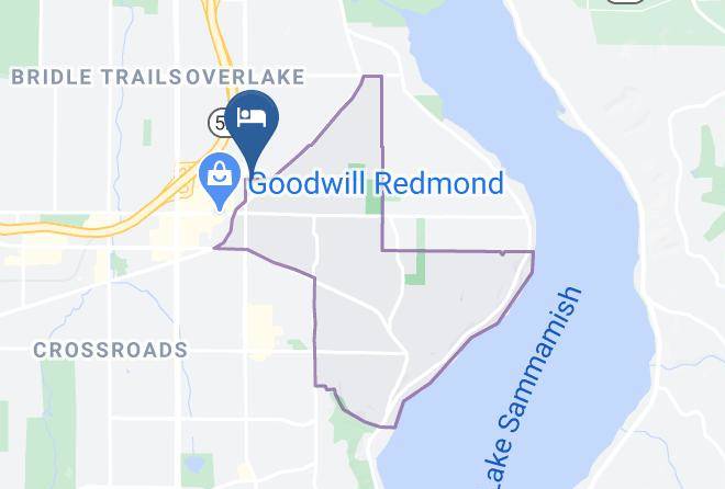 Extended Stay America Seattle Redmond Map