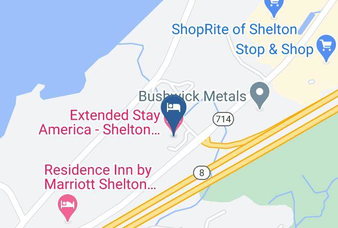 Fairfield - Extended Stay America Shelton Fairfield County Maps