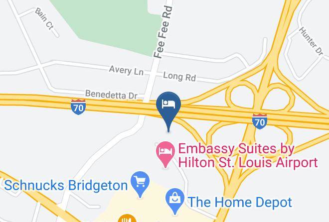 St Louis - Extended Stay America St Louis Airport Central Maps