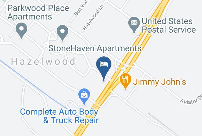 St Louis - Extended Stay America St Louis Airport Maps
