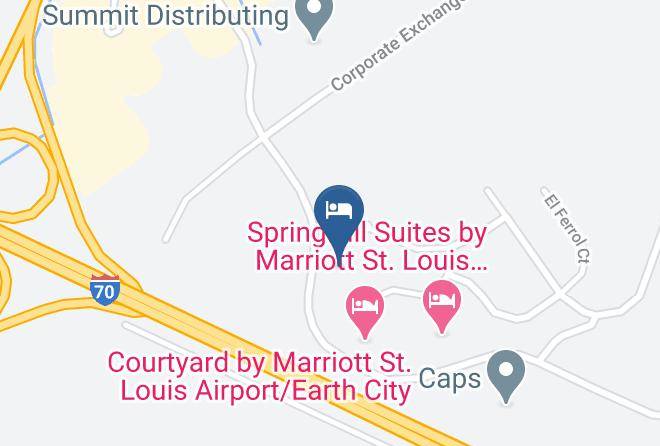 St Louis - Extended Stay America St Louis Earth City Maps