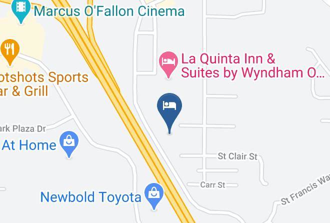 St Clair - Extended Stay America St Louis O'fallon Il Maps