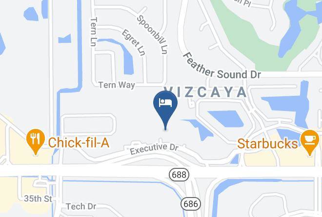 Pinellas - Extended Stay America St Petersburg Clearwater Maps