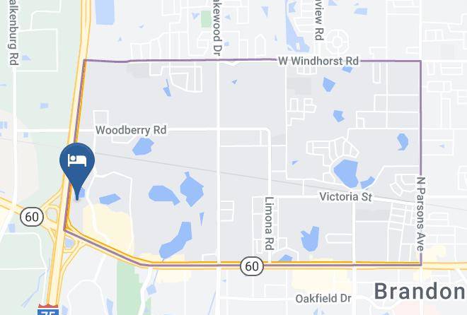 Hillsborough - Extended Stay America Tampa Brandon Maps
