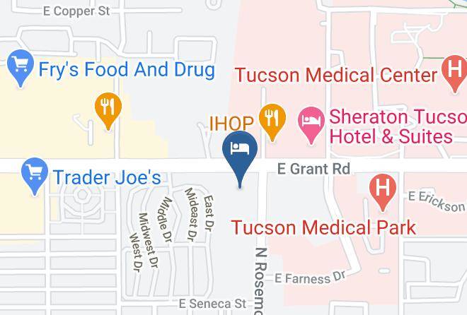 Pima - Extended Stay America Tucson Grant Road Maps