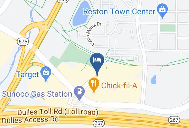 Fairfax - Extended Stay America Washington D C Reston Maps