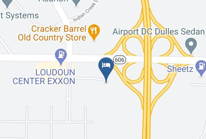 Loudoun - Extended Stay America Washington D C Sterling Dulles Maps