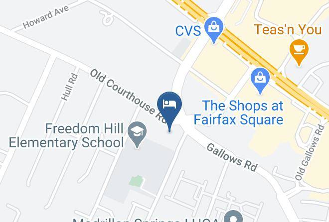 Fairfax - Extended Stay America Washington D C Tysons Corner Maps