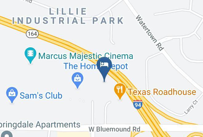 Waukesha - Extended Stay America Milwaukee Waukesha Maps