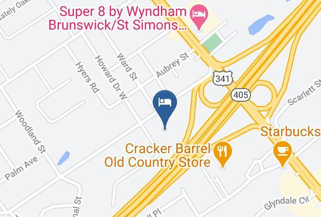 Extended Stay Brunswick Map