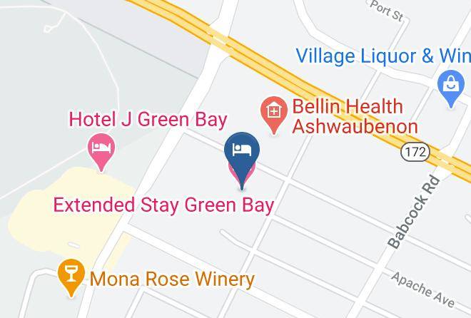 Brown - Extended Stay Green Bay Maps