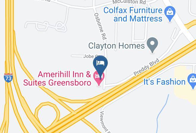 Guilford - Extended Stay Greensboro Maps