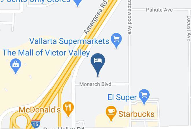 San Bernardino - Extended Studio Stay Hotel Maps
