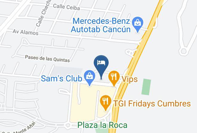 Benito Juarez - Extended Suites Cancun Cumbres Maps