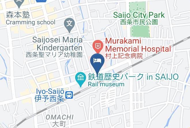 Saijo City - Extol Inn Saijo Ekimae Maps