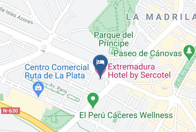 Caceres - Extremadura Hotel By Sercotel Maps