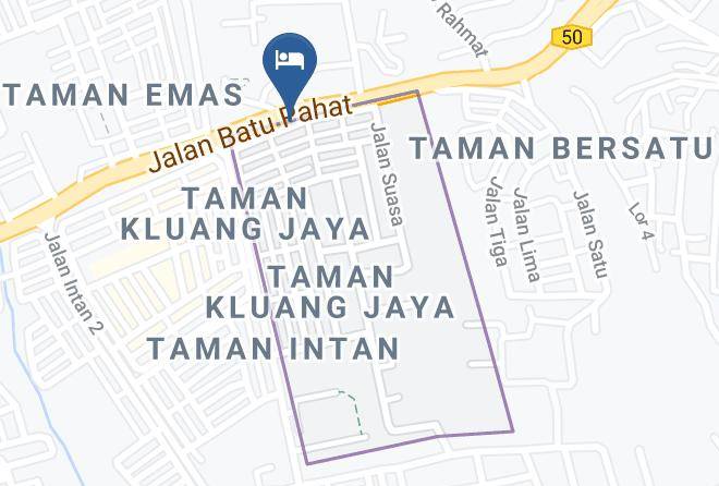 Keluang - Extreme Boutique Hotel Maps