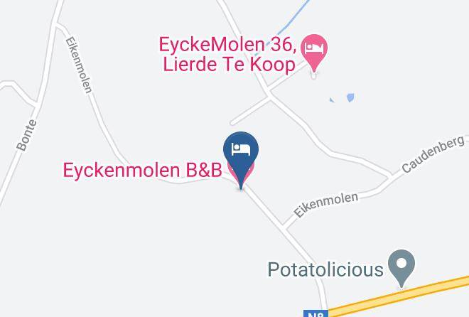 Eyckenmolen B&b Map